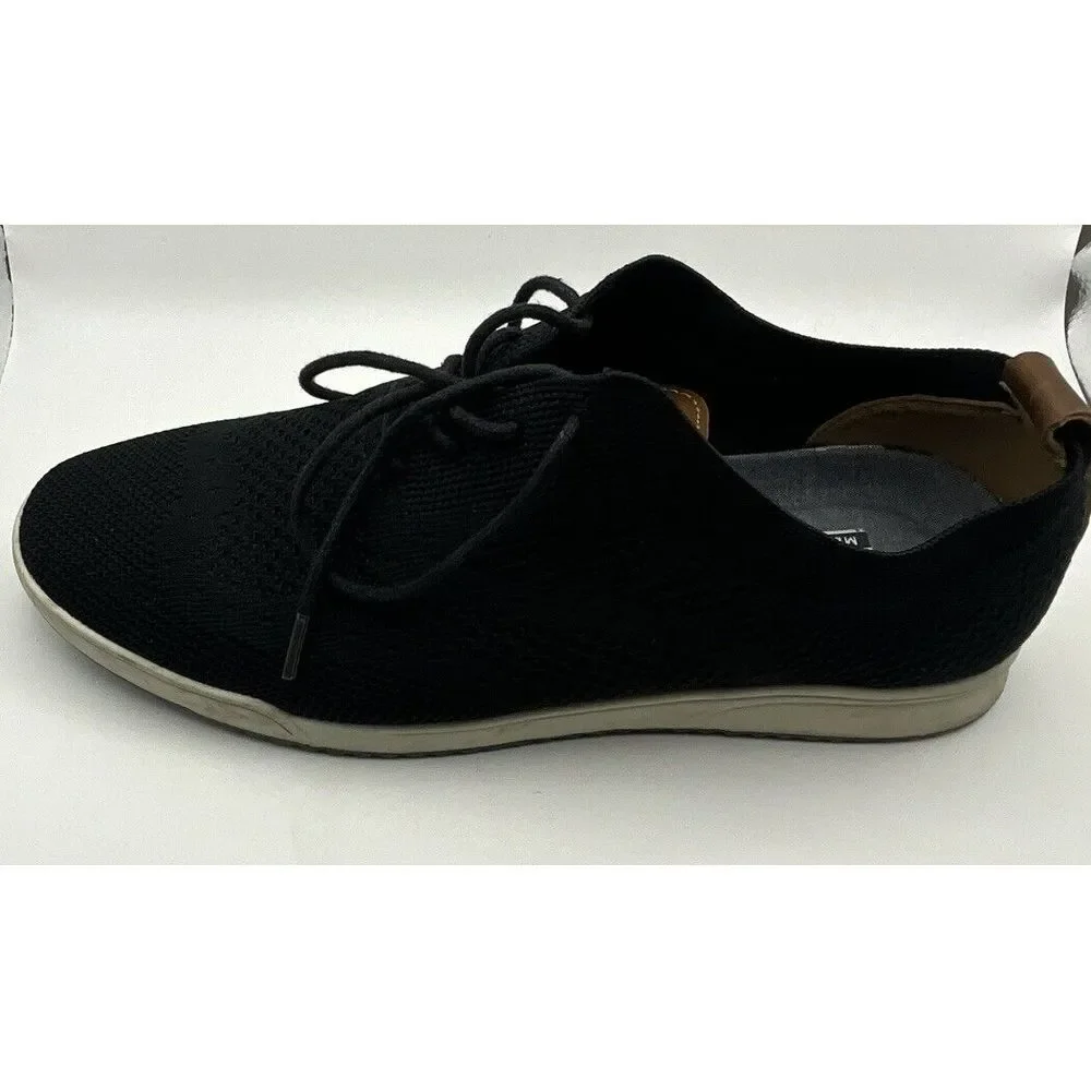 IZOD Breeze Oxford Casual Shoes for Men, Memory Foam Canvas BLACK‎